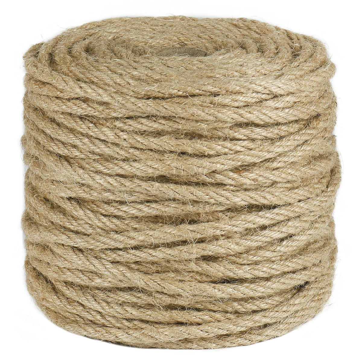 Tenn Well 5mm jute rope spool closeup for sturdy crafting and macrame.