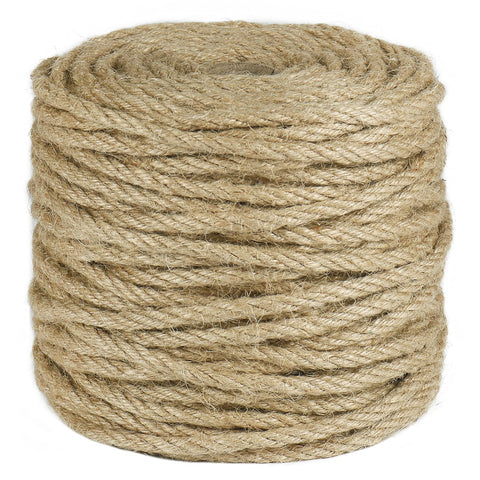Tenn Well 5mm jute rope spool closeup for sturdy crafting and macrame.