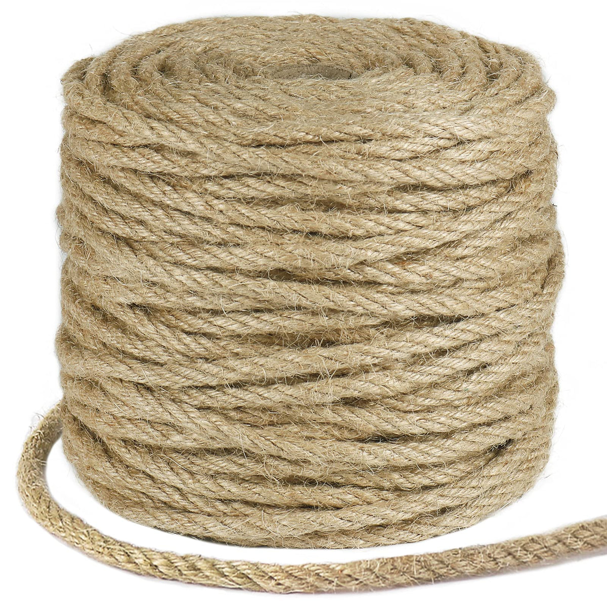 Tenn Well 5mm jute rope spool showing thick, durable twine for crafts