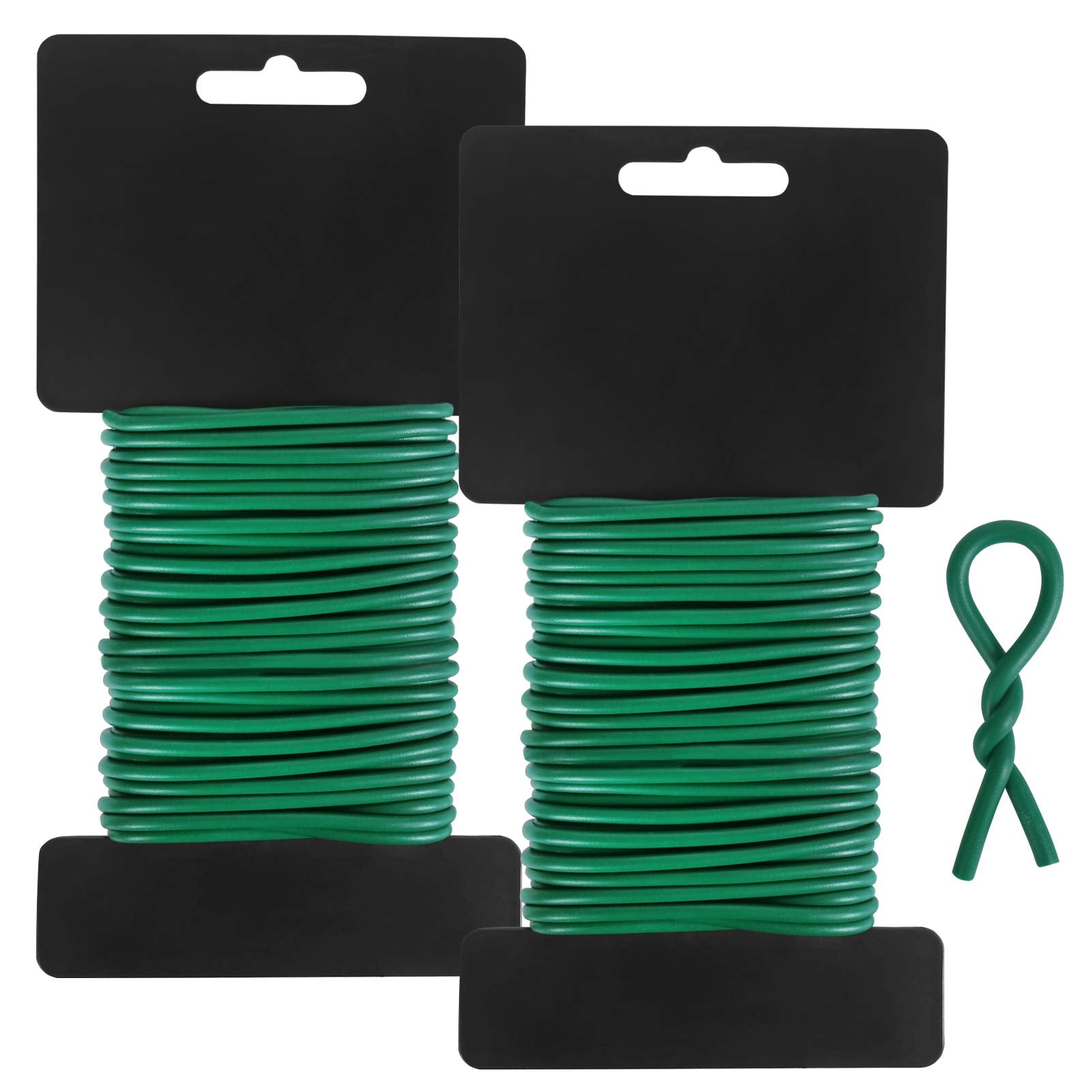 Tenn Well garden wire 52ft green ties support delicate stems gently.