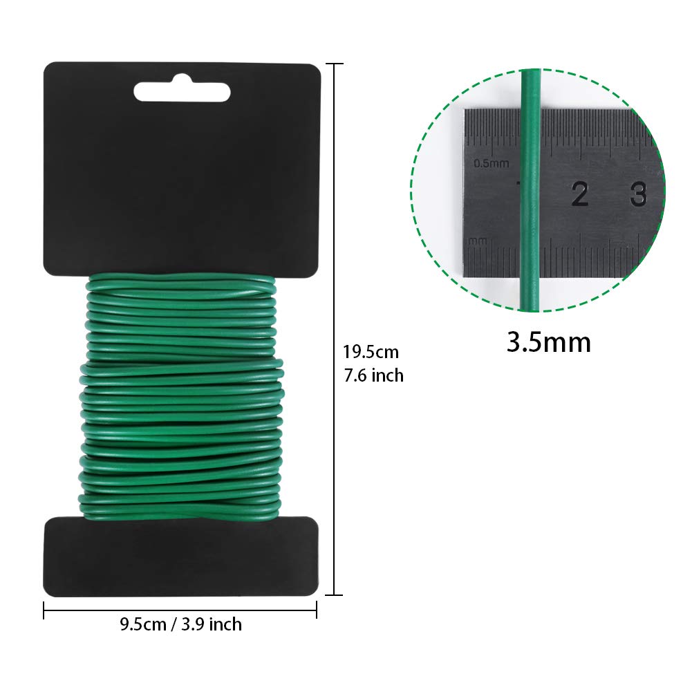 Easy unwind from a plastic board and cut to length.
