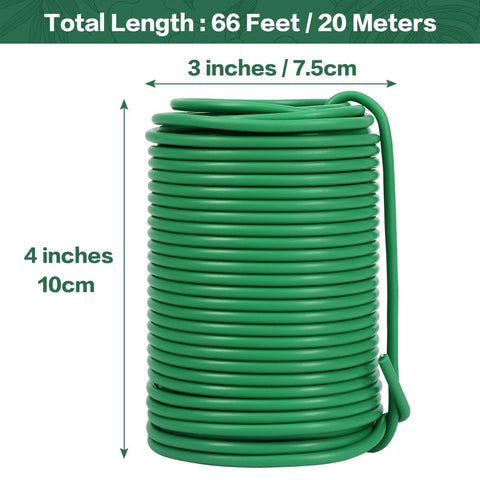 Packaging spool from Tenn Well keeps ties organized for gardening.