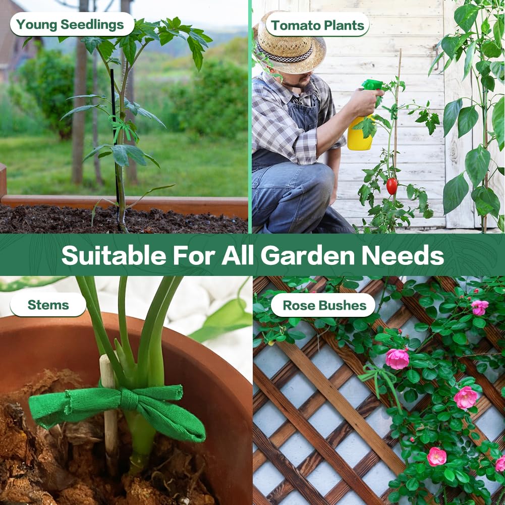 Tenn Well soft-polyester-fiber-tie prevents damage to delicate stems
