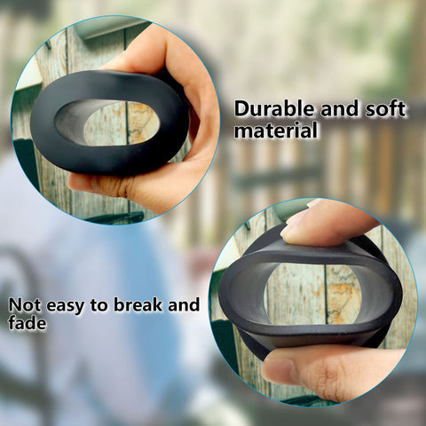 Tenndar rubber shim shows thick silicone for durable, easy to clean umbrella stabilization
