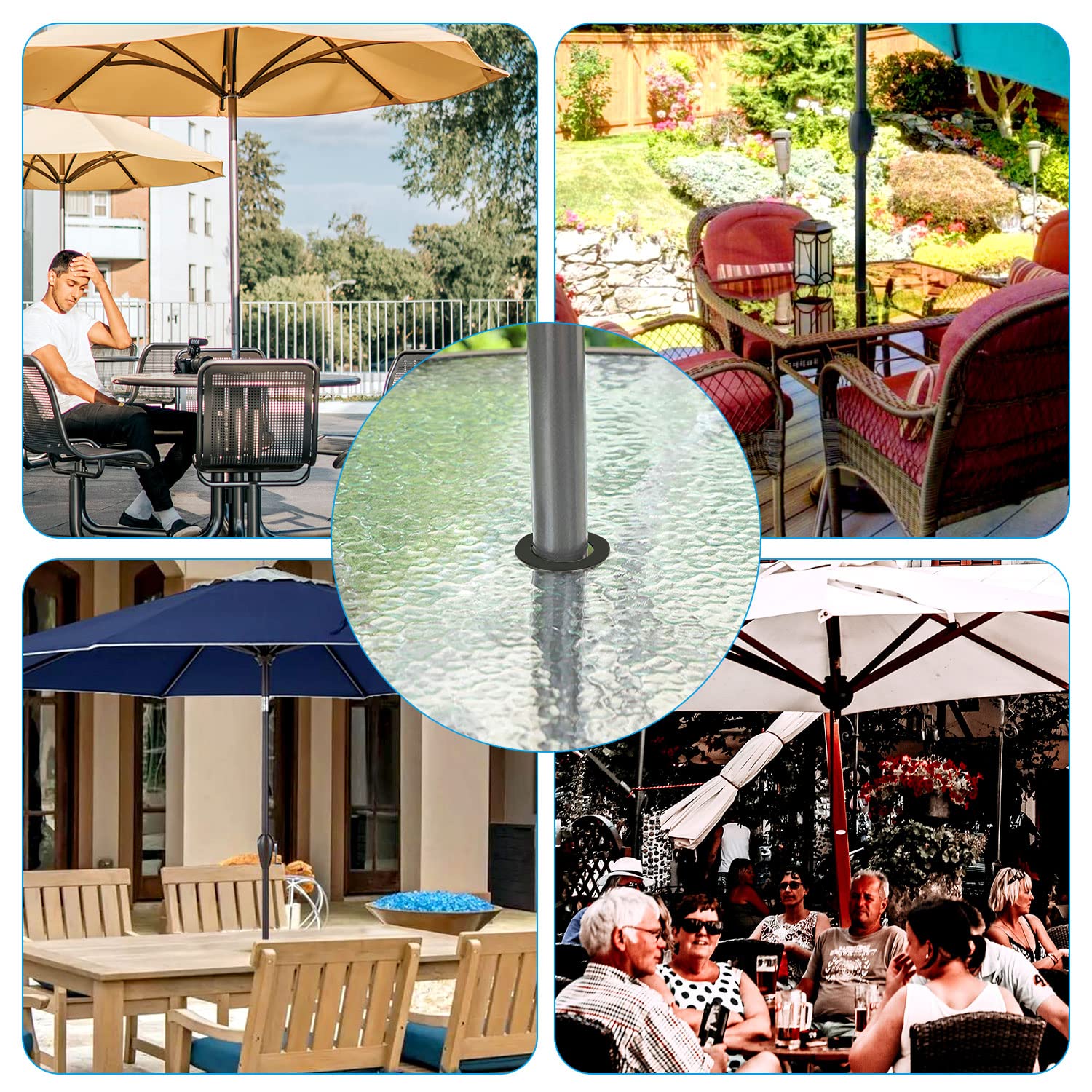 Tenndar compact plug pack suitable for patios, gardens, beaches, and picnic tables