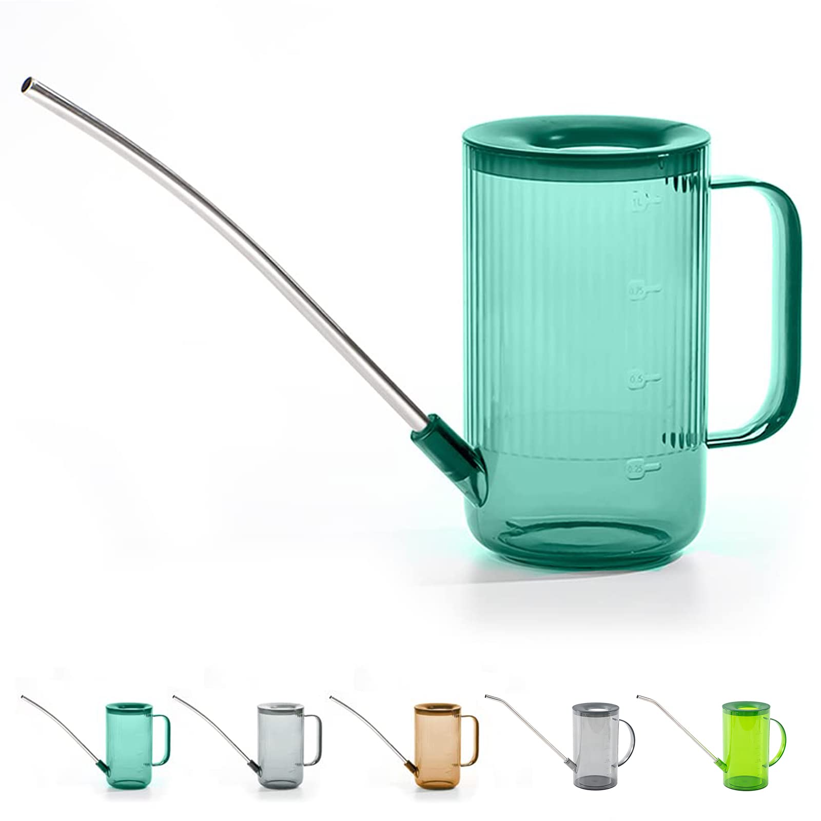 Tennedriv Green 33.8oz capacity supports multiple plants between fills.