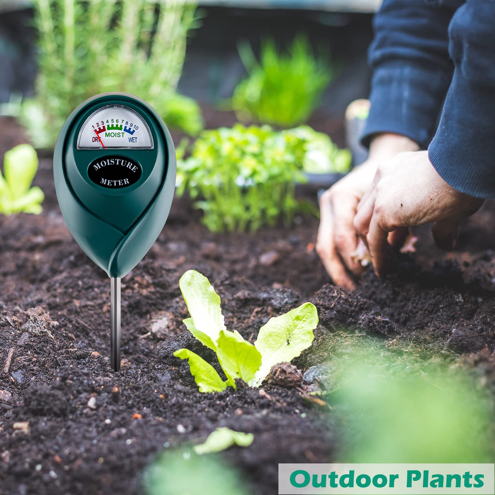 Tennedriv Green battery-free meter delivers instant readings without batteries.