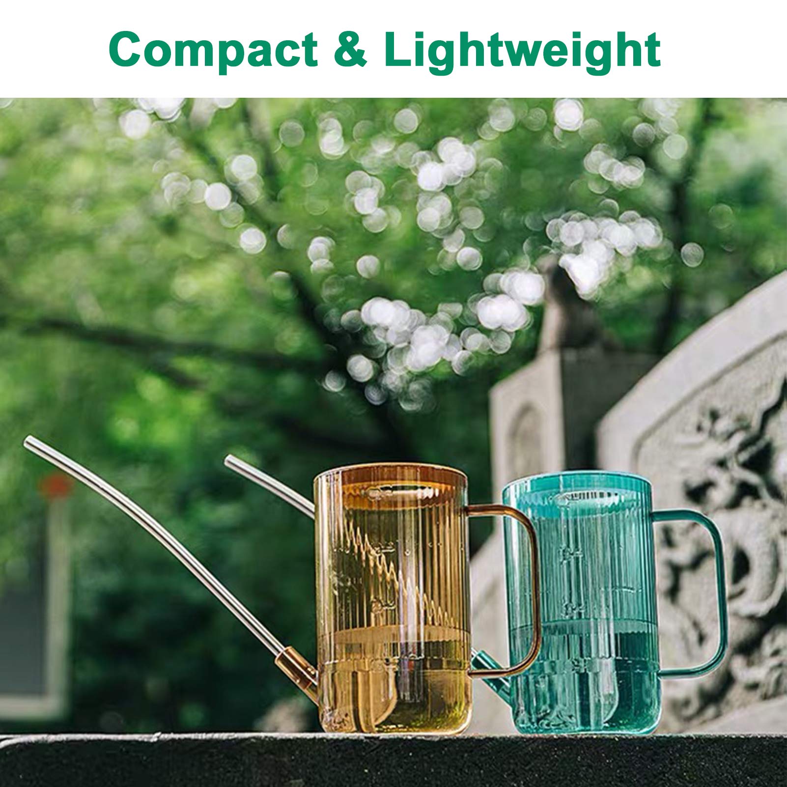 Tennedriv Green comfortable grip handle makes watering easy.
