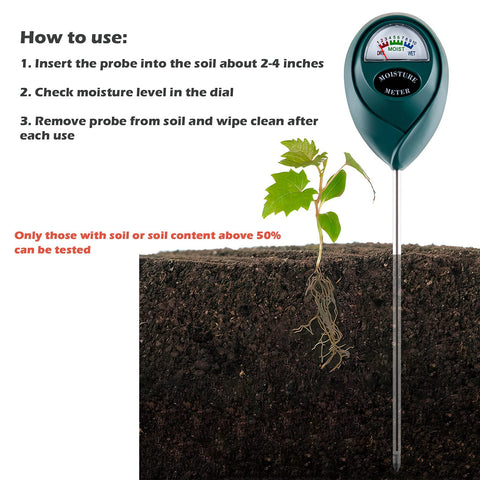 Tennedriv Green meter for outdoor plants to prevent overwatering.