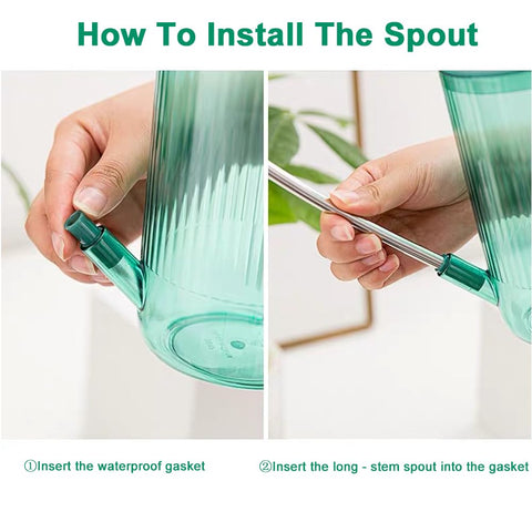 Tennedriv Green suitable for tight-space plant care and small pots.