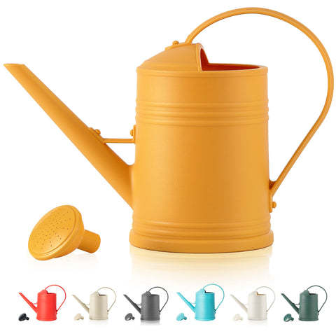 Tennedriv Green 68oz watering can top view for easy indoor plant care