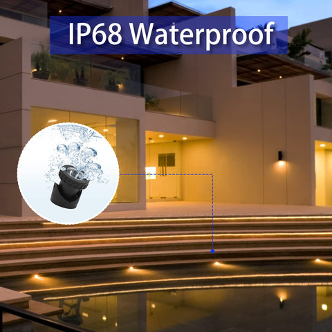 TENSUL IP68 submersible light with durable outdoor performance.