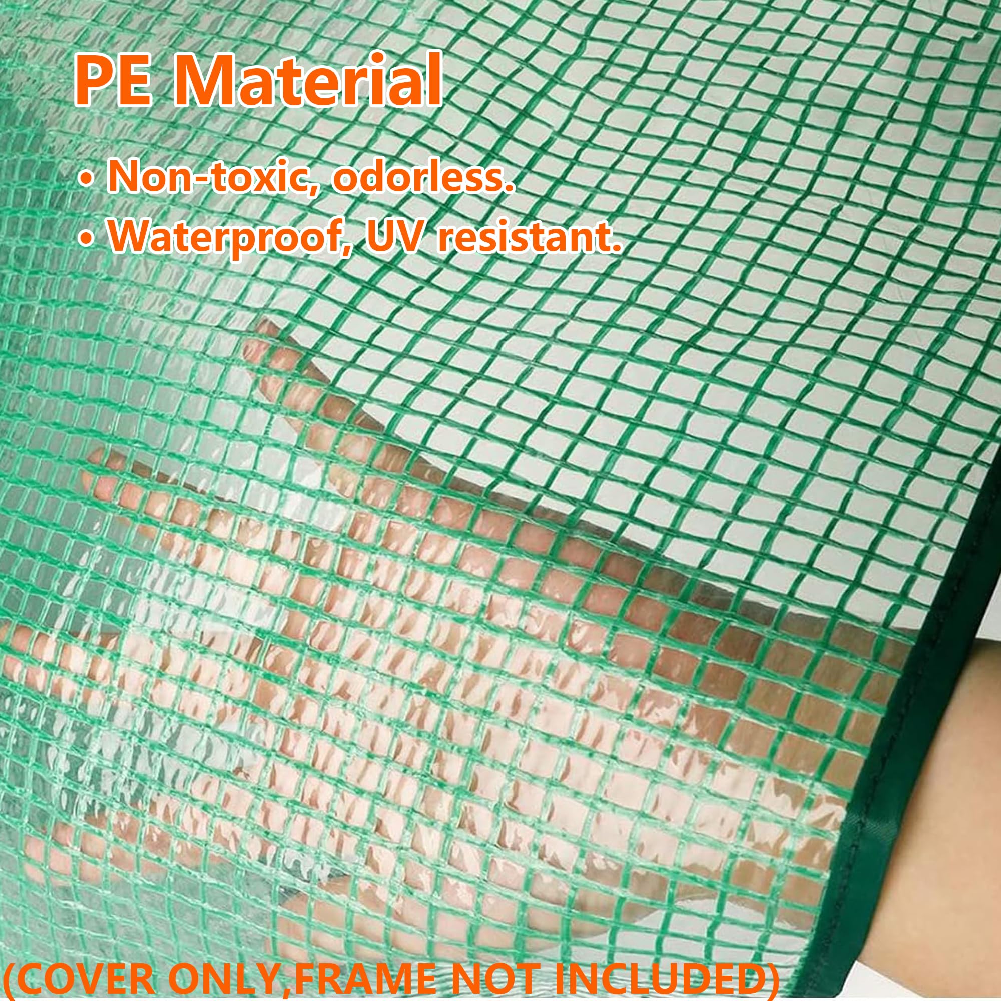 TENTOPMIC eco-friendly reinforced polyethylene resists tears and UV damage.