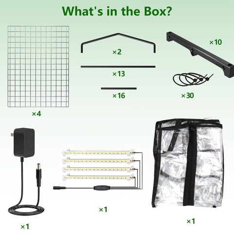 Tentopmic walk-in greenhouse ideal for seed starting and care