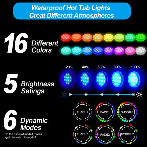 TEPENAR 16 color LED offers dynamic scene options