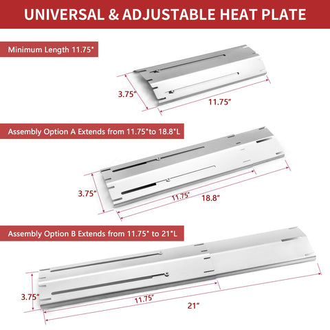 Terefour heavy duty stainless steel shield delivers durability and corrosion resistance.
