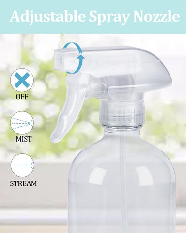 TERESRY universal-fit nozzle works with standard bottles for quick conversions.
