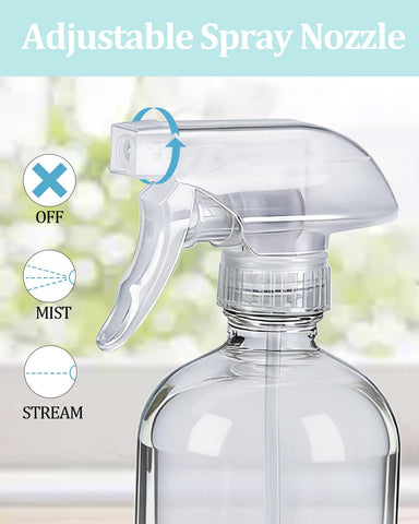 TERESRY adjustable nozzle switches between mist and stream for plants or surfaces