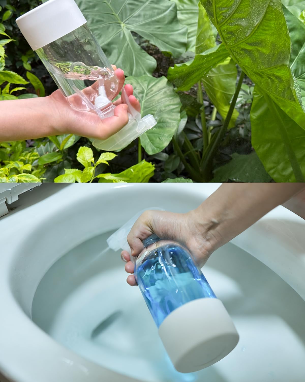 TERESRY cleaning solution spray bottle suitable for home tasks