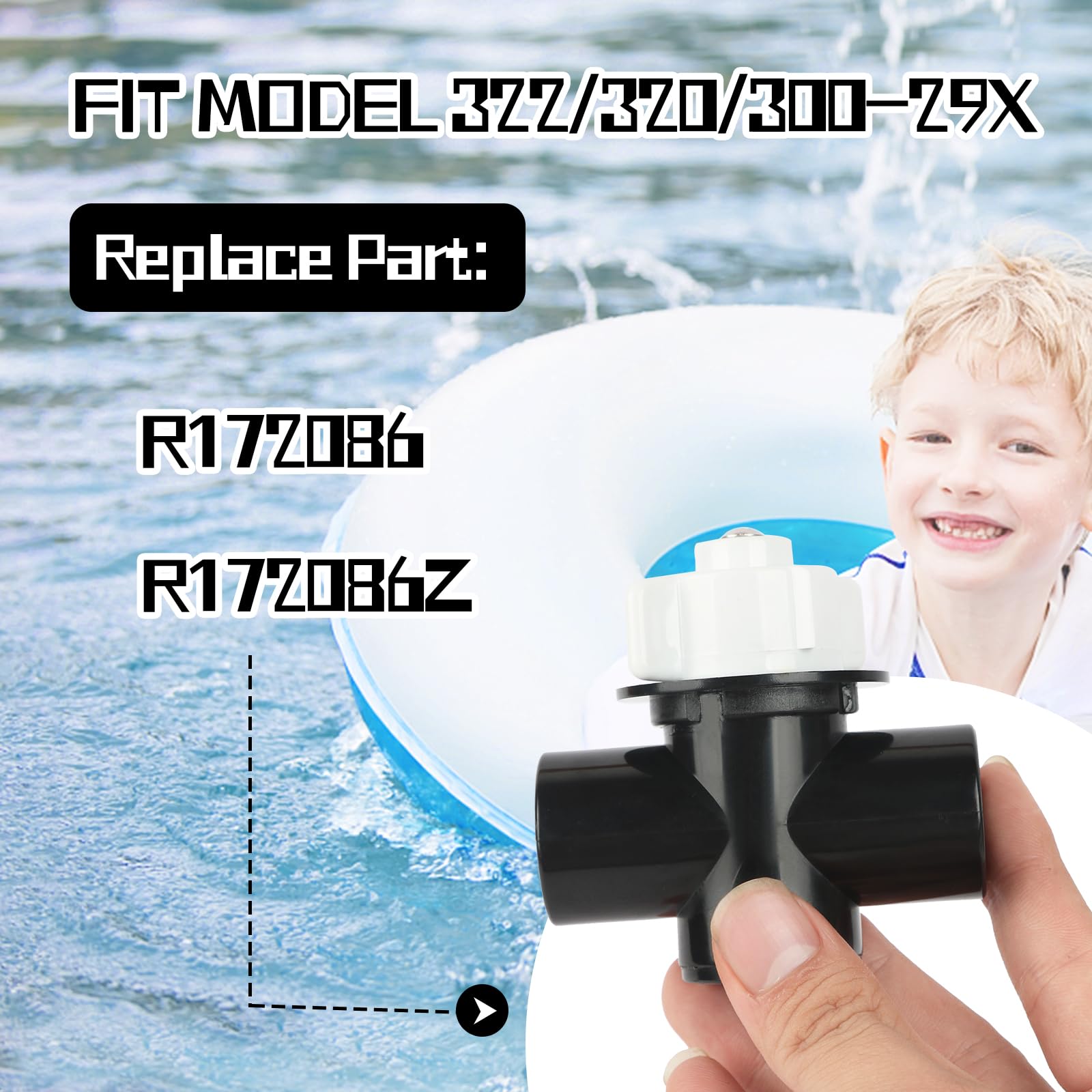 TERGTIRY R172086 flow-control handle demonstrating balanced water flow