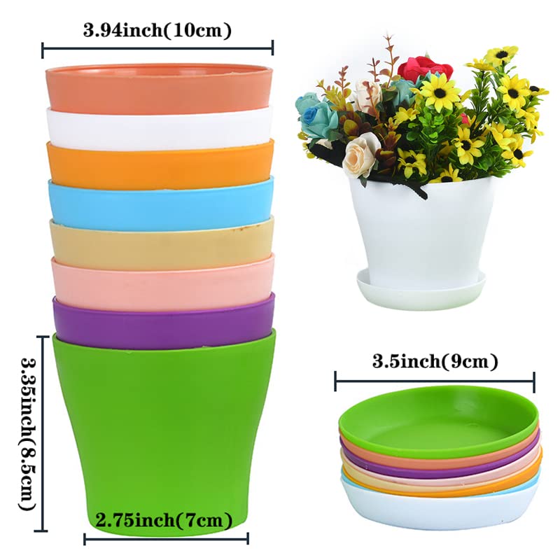 Tergy 4-inch pot with drainage hole close-up for healthy soil drainage
