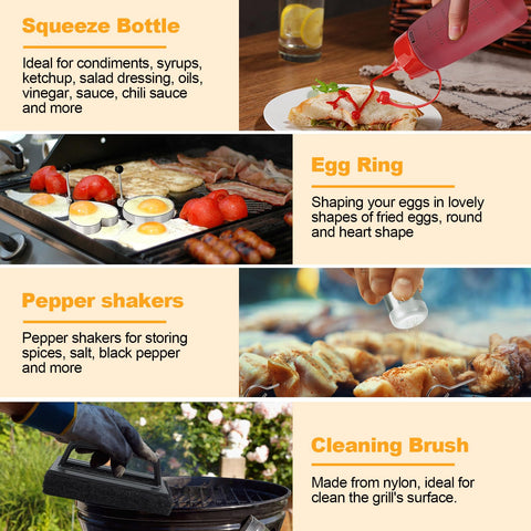 Terlulu outdoor grilling kit shown with carry bag on a picnic setup