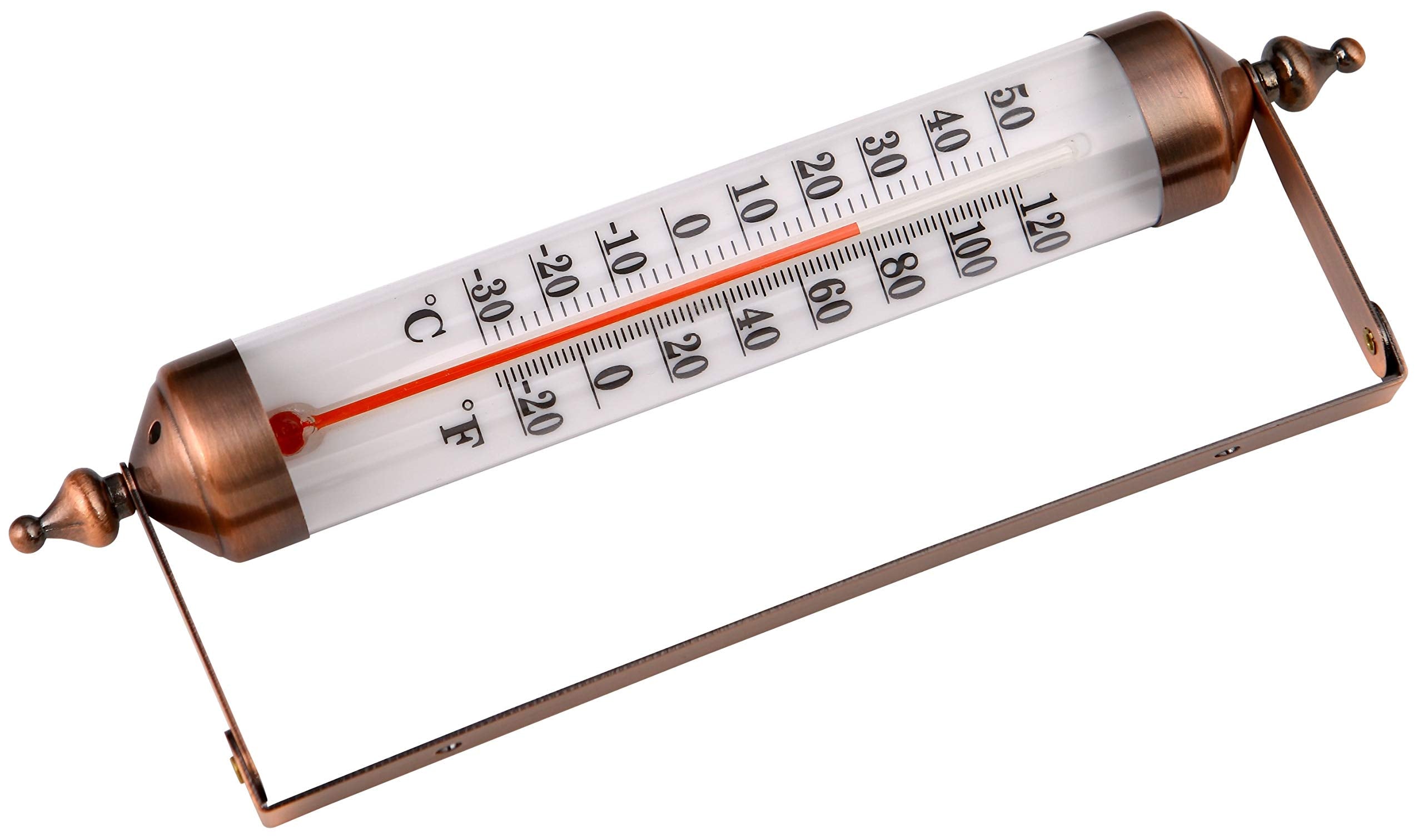 TermoFly patio-context image demonstrates weather-ready display for outdoor spaces.