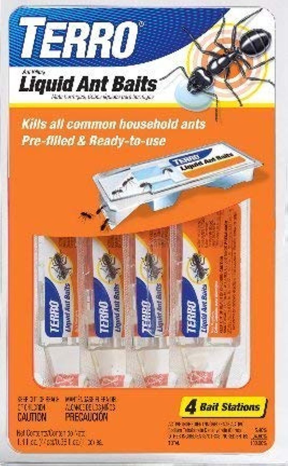 Terro 324 Ant Killer II bait near trails helps reduce activity