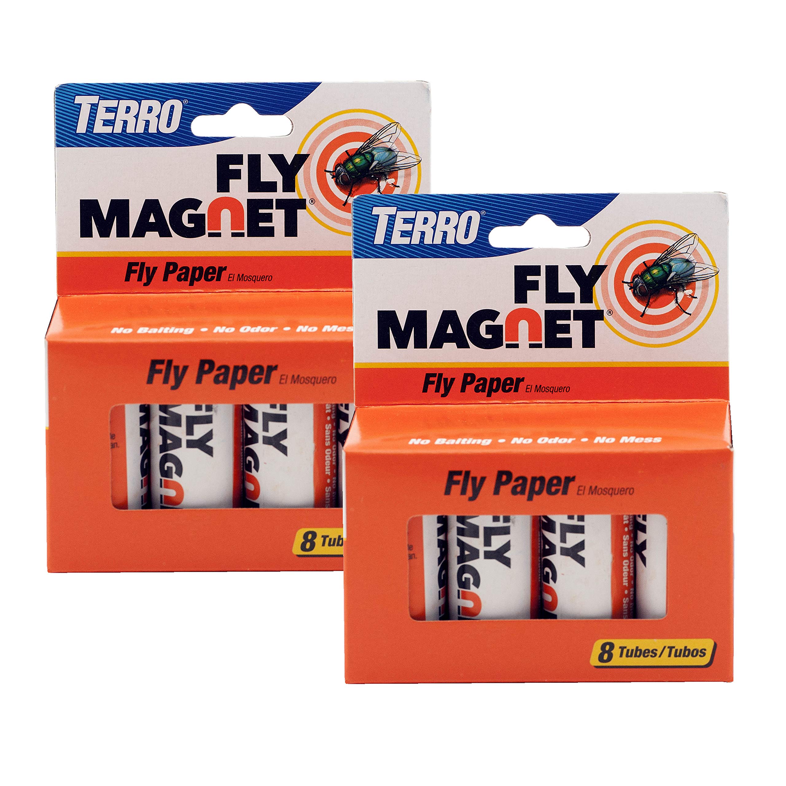 TERRO Fly Magnet indoor hanging traps with ribbon design for easy placement.