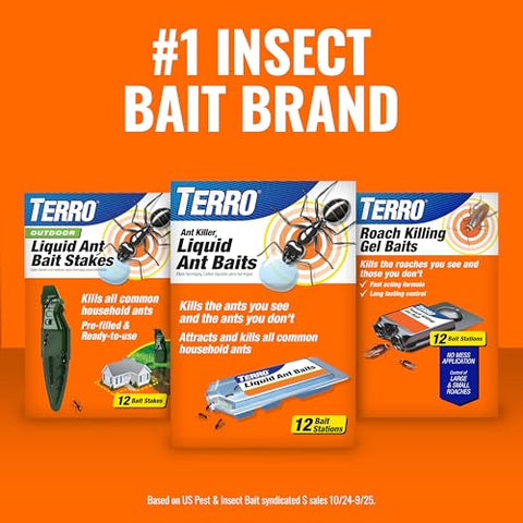 Terro four-bait stations pack demonstrates full coverage.
