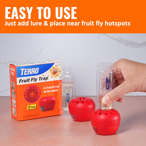 Terro 180-day lure supply ensures long-lasting protection around food prep areas
