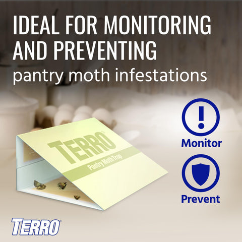 TERRO Pantry Moth Traps two-trap kit with lures