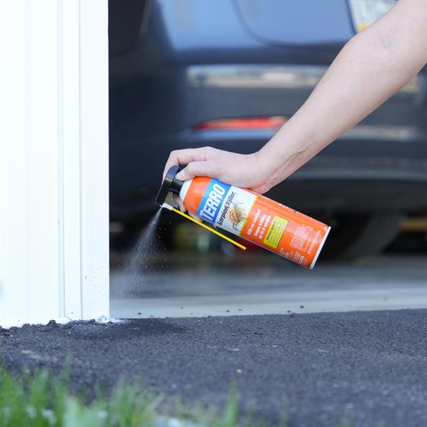 TERRO Scorpion Killer Spray providing broad coverage quickly