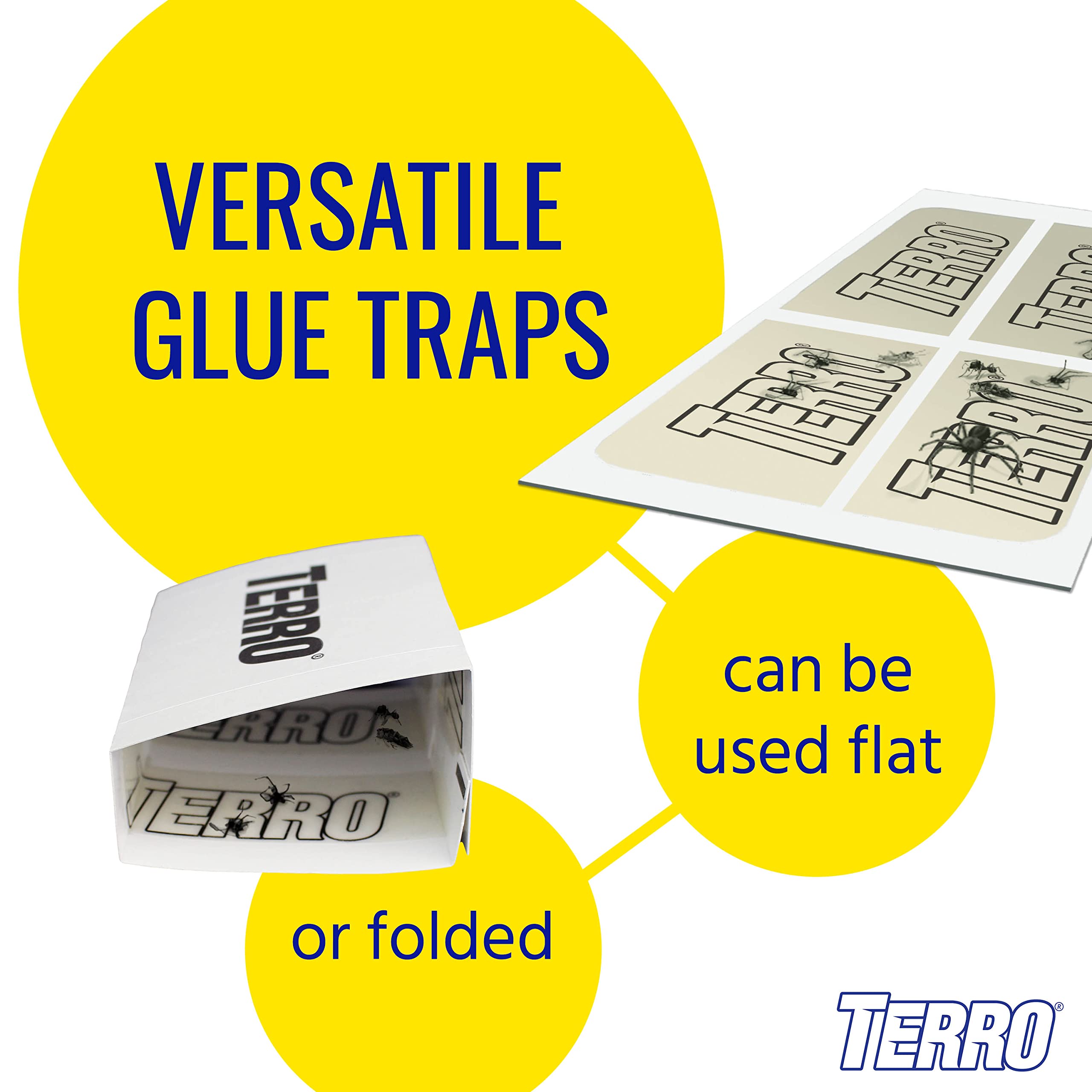 TERRO Spider Trap T3206 pack of 10 enables multi-room coverage.
