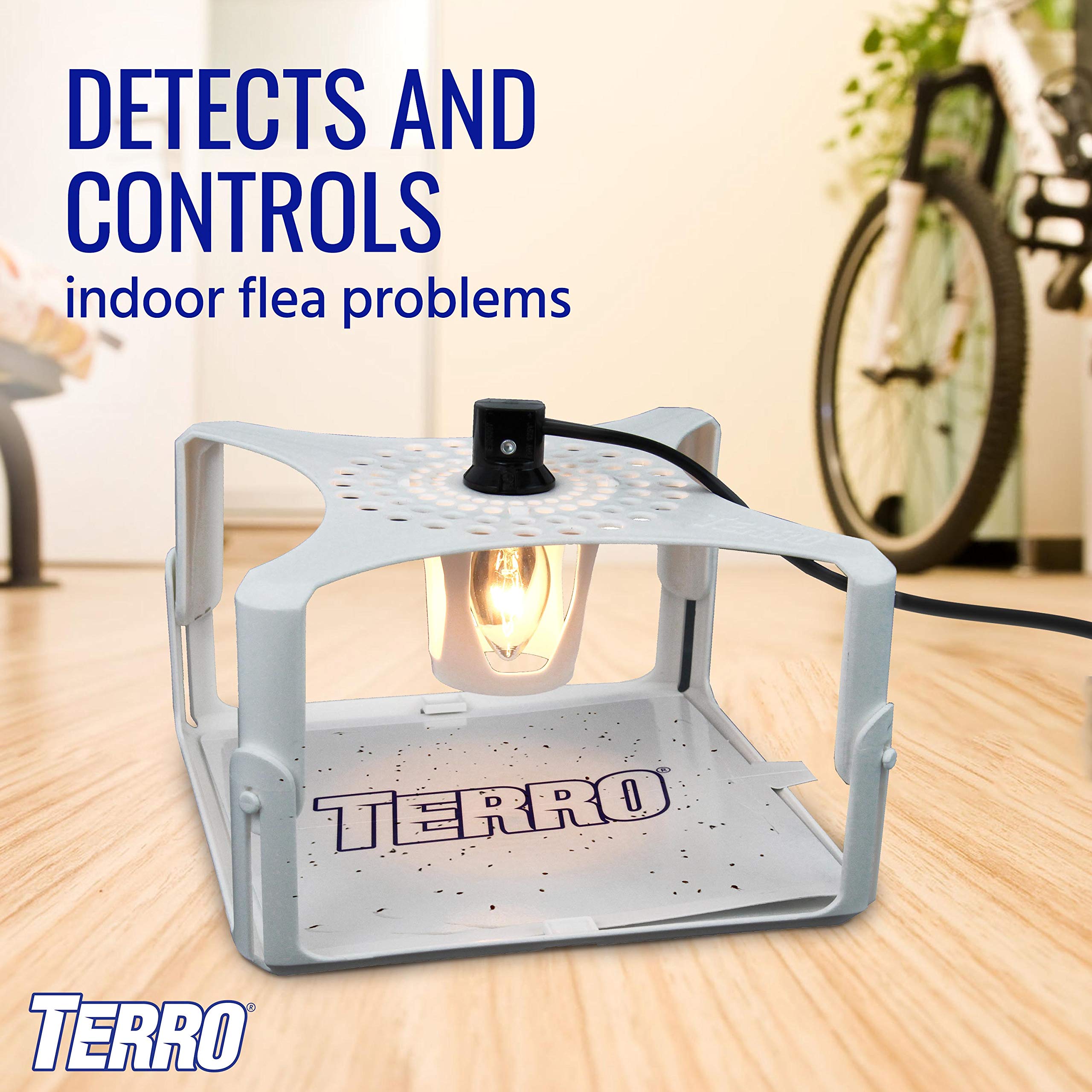 TERRO supergrabber glue-board refill installed inside trap