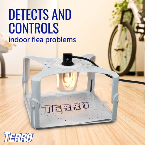 TERRO supergrabber glue-board refill installed inside trap