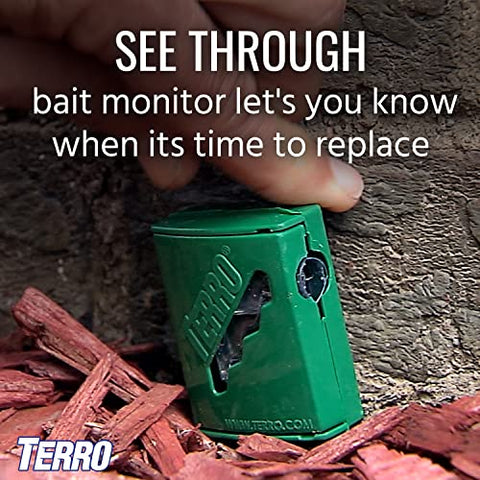 Terro T1812 see-through bait monitor for tracking bait use