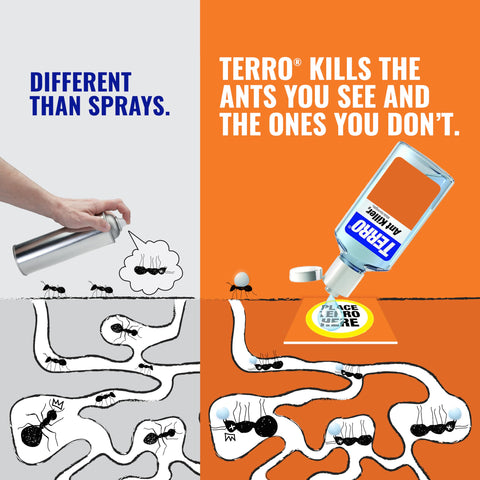 Terro T200-3SR bait tiles ready for indoor ant monitoring.