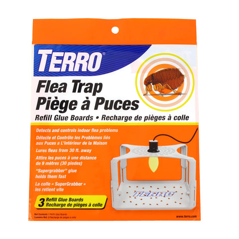 TERRO T230 refill glue card pack ready for trap replacement