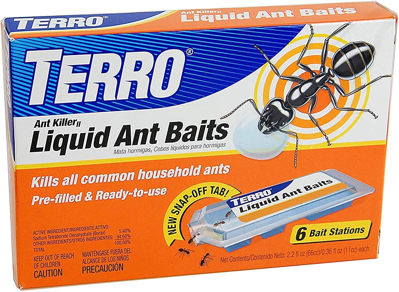 Terro T300 bait station close-up showing the sealed design