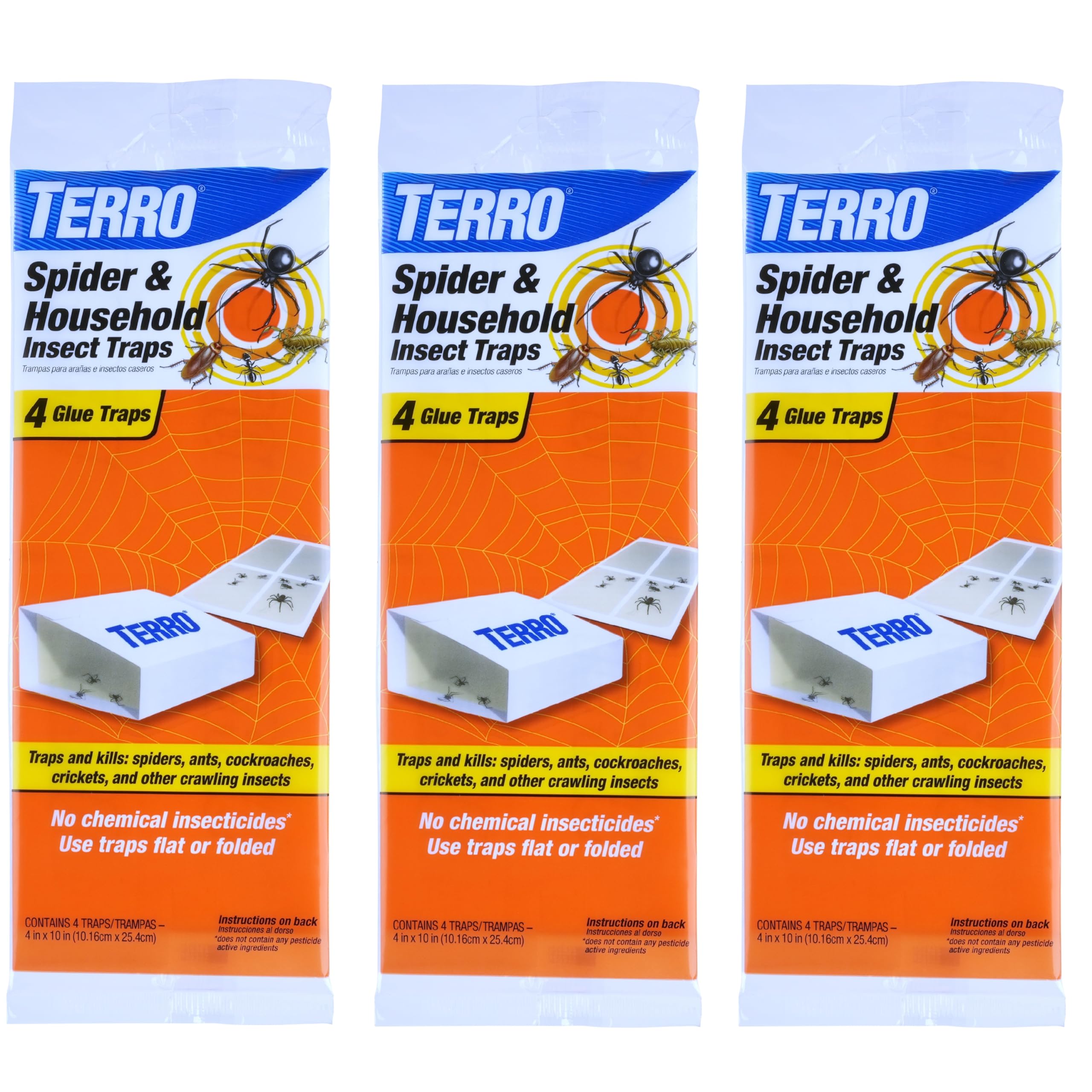 Terro T3206SR indoor traps packaging demonstrating easy multi-room setup.
