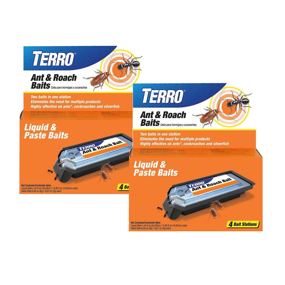 Terro T360SR bait station top view for discreet placement along walls.