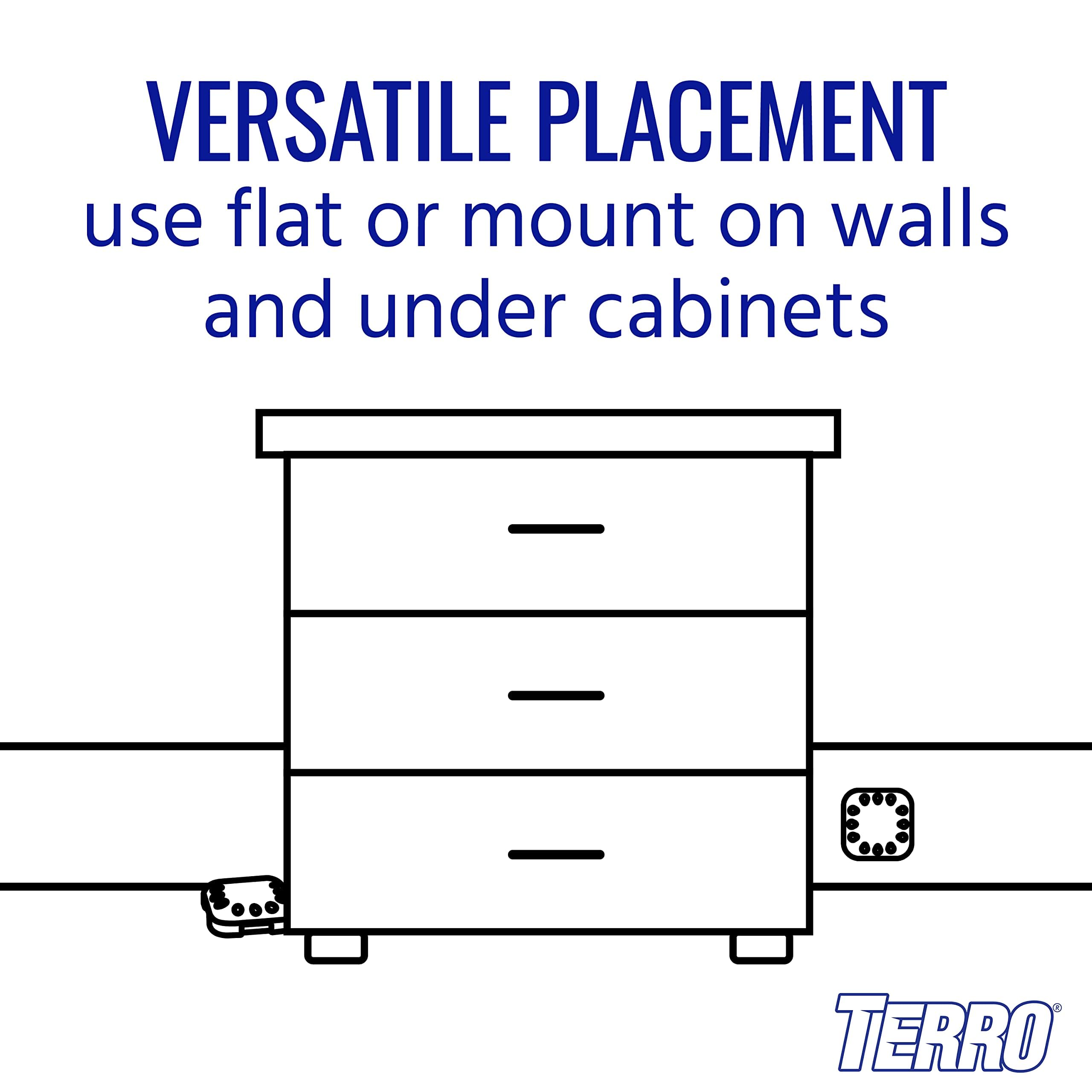 Terro T500 discreet design blends with home interiors