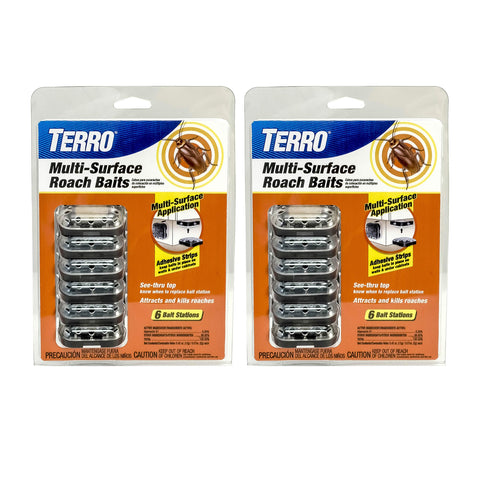 Terro T500SR indoor roach bait station setup for discreet placement