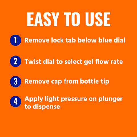 Terro T502 gel bait used in kitchen and bathroom areas