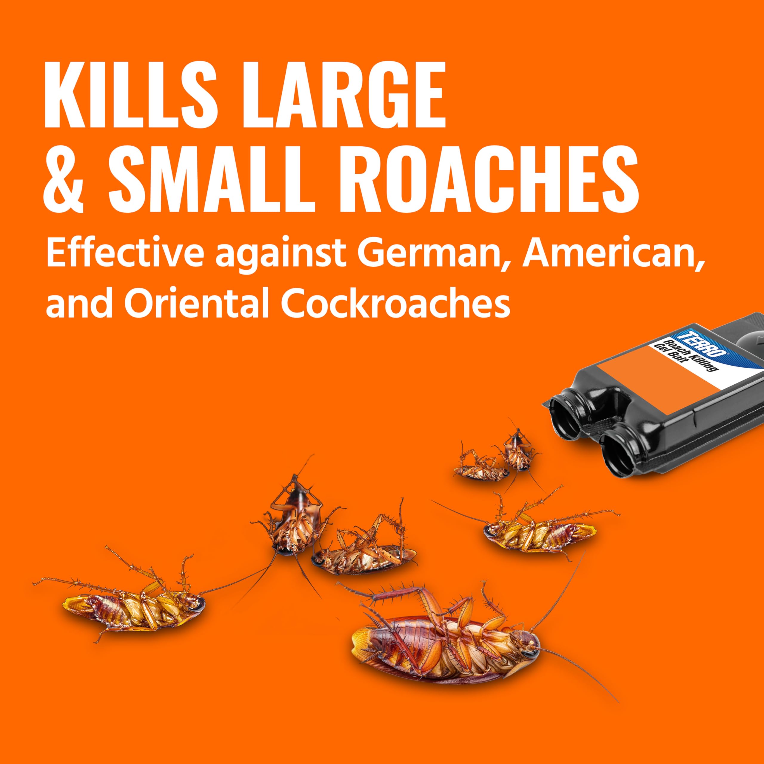 TERRO T506SR kills hundreds per station with gel bait.