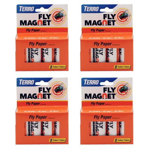 Terro T518 fly trap indoors hanging for mess-free control near entryways.