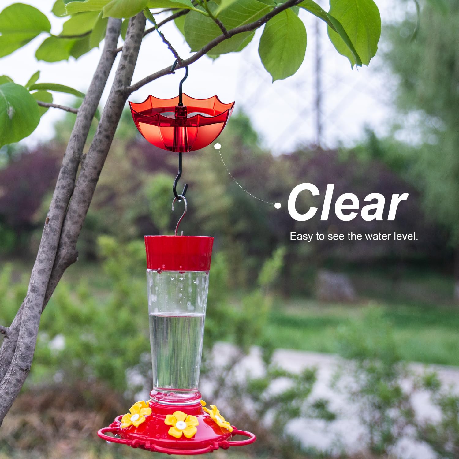 TERULF clear cup shows water level for quick checks