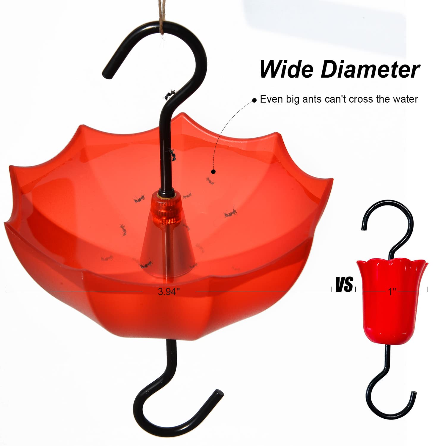TERULF hanging feeder setup demonstrates easy installation