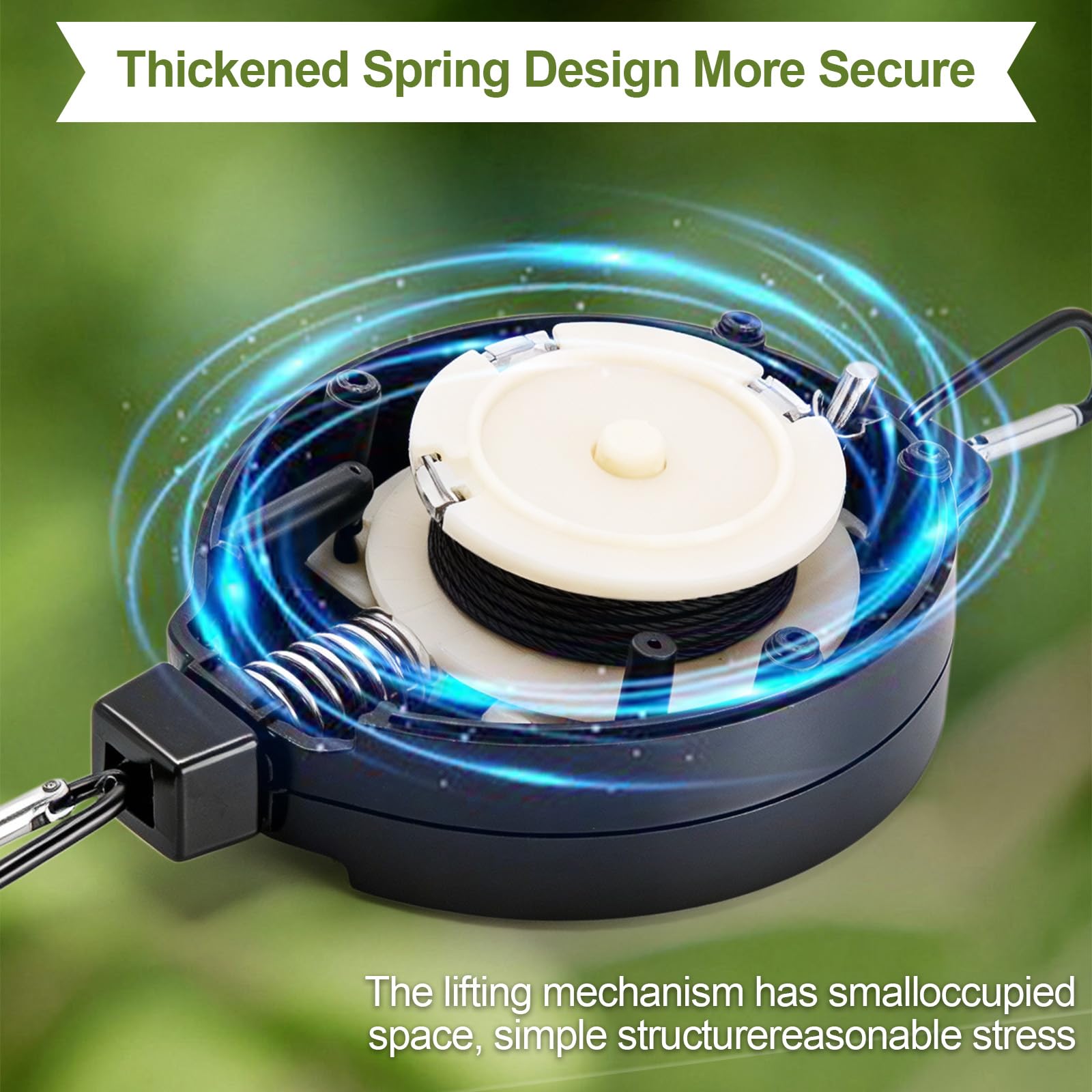 TERVEEX bird feeder-compatible hanger expands garden versatility.